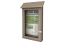 Double Mini Outdoor Message Center