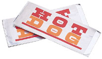 Foil Hot Dog Sandwich Bags