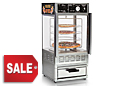Pizza Oven with Display and Holding Cabinet