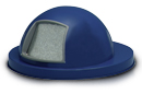 Dome Top Lid Painted Dark Blue