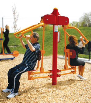 Two Person Vertical Chest Press