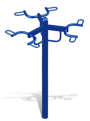 Pull-Up Pole Station | Outdoor Exercise Equipment