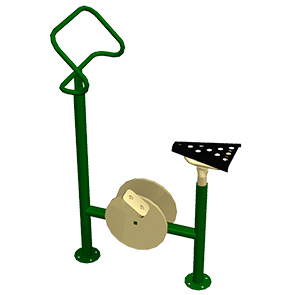Upright Stationary Bike | Outdoor Fitness Equipment