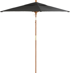 Model 98851731 | Black 6' Square Umbrella