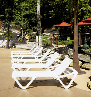 Nautical Pool Chaise Lounges