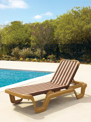Marina Sling Chaise Lounge Chairs