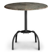 Bar Height Tulip Table Base with Melamine Table Top