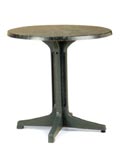 30" Round Table Top and Resin Base 1000
