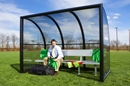 Elite Referee Shelter with 9' Aluminum Bench