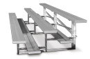 3 Row Basic Bleacher | Single Footboards