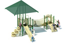 Canopy Canyon Commercial Playground Structure