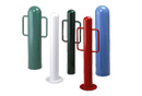 Bollard Bike Racks with Square Arms