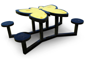 Heavy-Duty Aluminum Butterfly Table