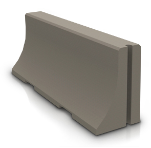 Concrete Security Barrier | 8' Length
