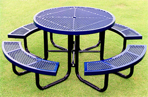 Thermoplastic 46" Round Portable Table