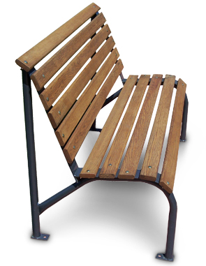 4ft. White Oak Bench | Capitol