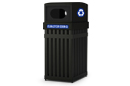 ArchTec Parkview Trash/Recycling Single Unit Receptacle