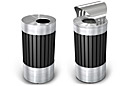 ArchTec Series Riverview Trash Receptacles with Liner