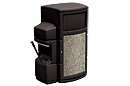 Multi-Purpose Side Entry Waste Container with Windshield Squeegee