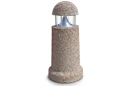 Bollard with Light | Precast Concrete