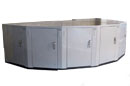 Dura Bike Locker� Pie Shaped Bicycle Storage Lockers