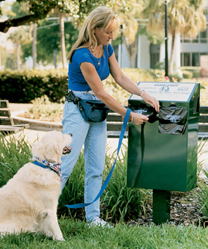 Aluminum DogValet | Pet Waste Disposal Unit