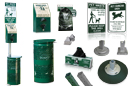DOGIPOT� Pet Waste Station with Steel Pet Waste Receptacle