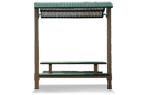 Dual Pedestal Picnic Table with Shade Canopy