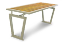 Outdoor Wooden Bench Table | Decora Style