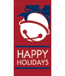 Happy Holidays Street Banner