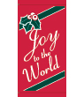 Joy to the World Street Banner