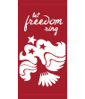 Let Freedom Ring Patriotic Street Banner