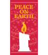 Peace on Earth Holiday Street Banner
