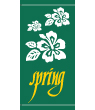 Spring Flower Street Banner
