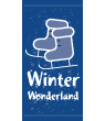 Winter Wonderland Ice Skate Street Banner