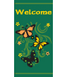 Welcome Butterflies Light Pole Banner
