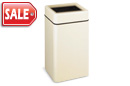 Fiberglass Square Trash Receptacles