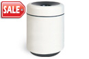 Open Top Lift-Off Trash Receptacle with Aluminum Ring