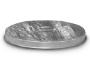 Flat Top Lid Hot Dipped Galvanized