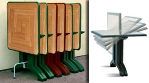 Quick Fold Tables Saves Time and Space