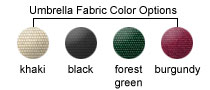 Umbrella Color Options