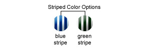 Striped Color Options