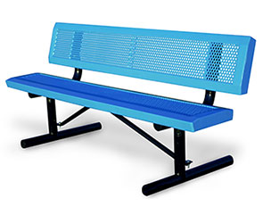 HSL6-I, 6 ft. Thermoplastic Coated Pedestal Table