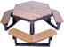 Recycled Plastic Hexagonal Tables