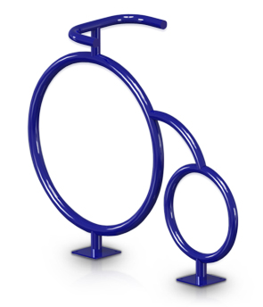 Highwheeler� Bike Rack with Handle Bars