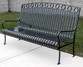 Model ISUB72 | Steel Powder-Coated Bench