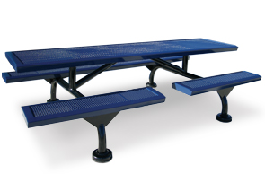 Model JHSL9-S | 7ft Rectangular Plastisol Table