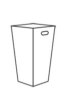 32 Gallon Round Liner Detail