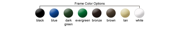 Frame Color Options