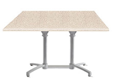 48" x 32" Table Top with Aluminum Lateral Base